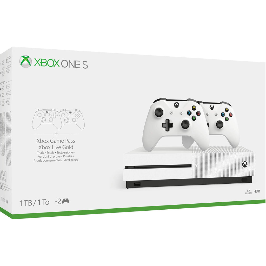 White 1TB Xbox One S Console R952