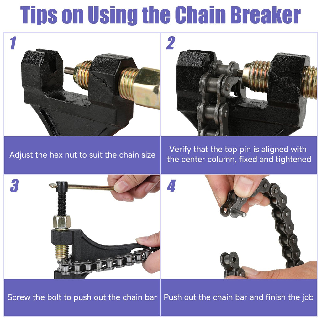 Motorcycle Chain Breaker Tool V451620