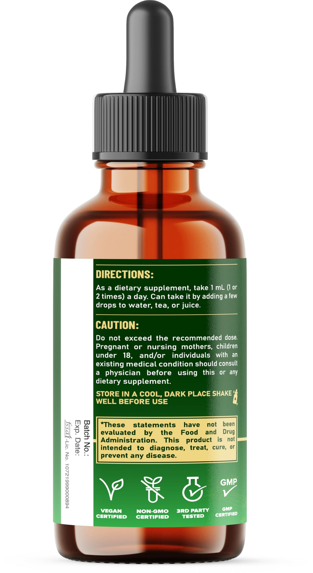 Maca Root Liquid Drops with Ashwagandha, Fenugreek, Beet Root and L-Arginine, 1 FL Oz Z45673