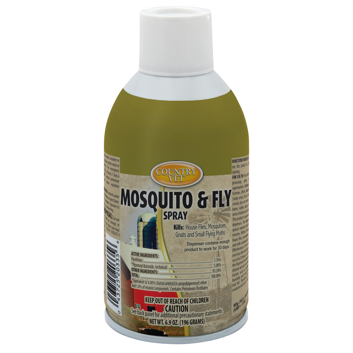 Mosquito Fly Metered Spray Refill & Automatic Metered Dispenser Case of 12 I7159
