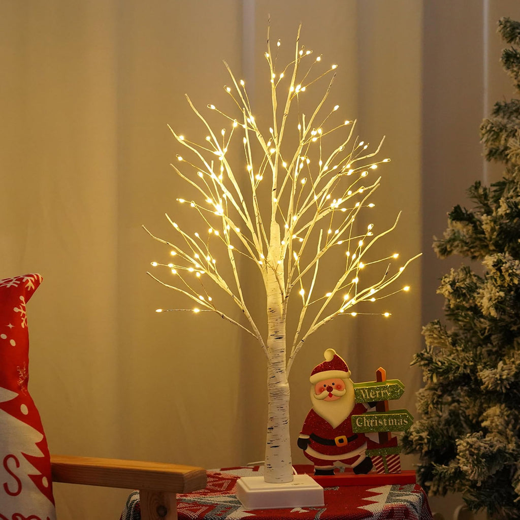 144 LED Birch Tree Lights with Remote Control K922237
