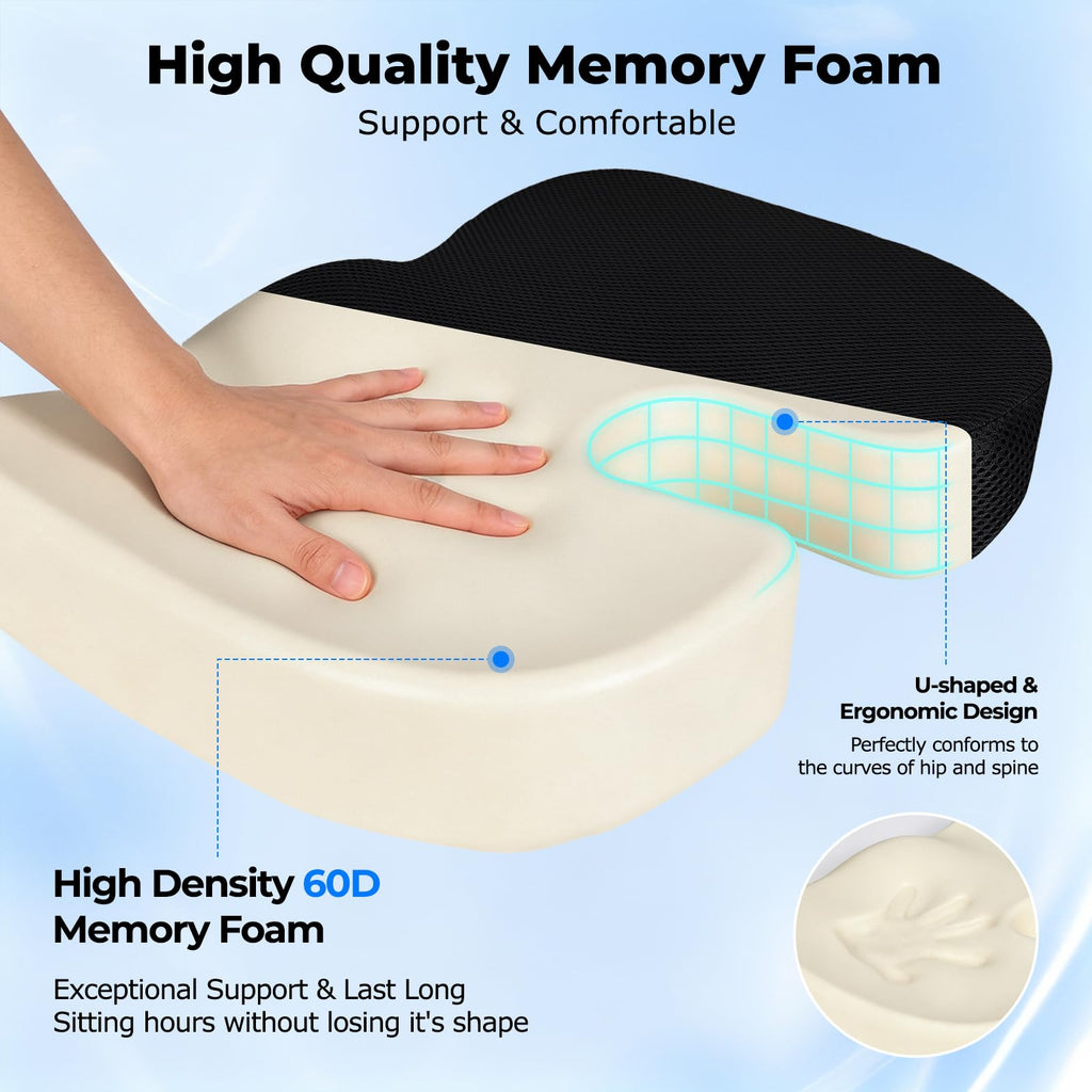 Breathable Mesh 18x14x3 inches Stadium Seat Cushions F85655