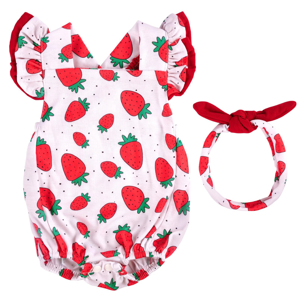 18-20 Inch Doll Clothes Strawberry Outfit K37125
