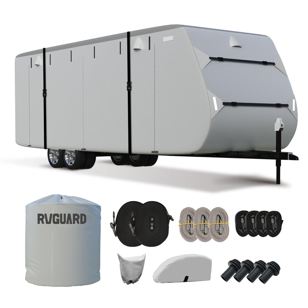 Grey 27'-30' RV Travel Trailer Cover V16134