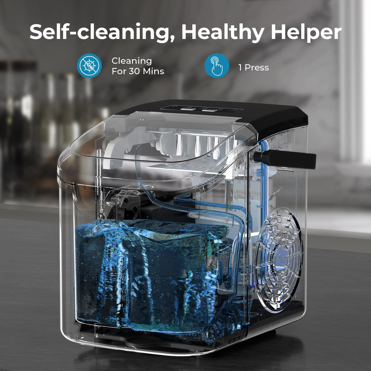 Countertop Ice Maker Machine 26Lbs/Day R55847