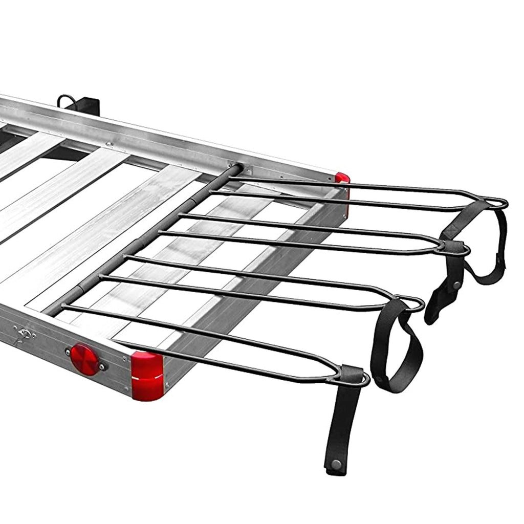 500 lb Aluminum 2-in-1 Hitch Cargo Carrier Q22414