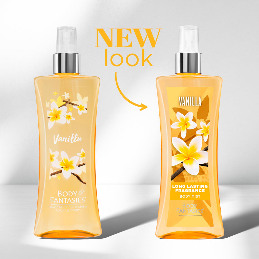 Vanilla Body Spray 8 fl oz (Pack of 2) Y65396