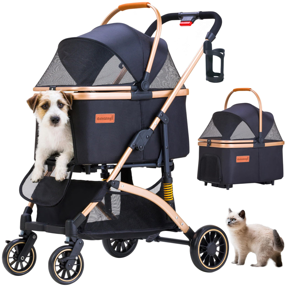 Pet Stroller for Small Dogs Cats K72481