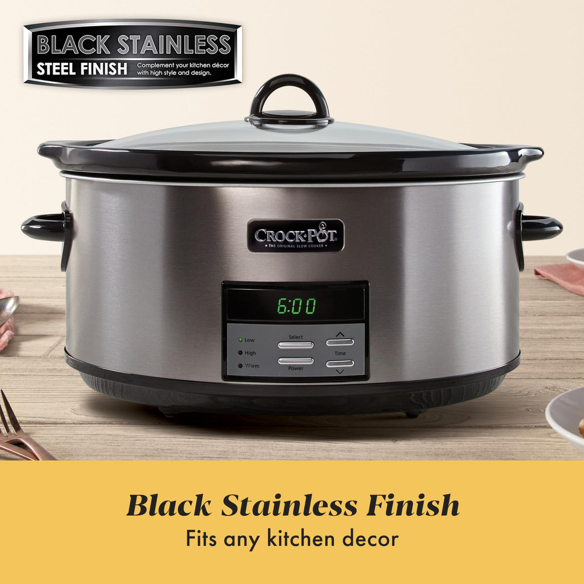8-Quart Programmable Slow Cooker K720168