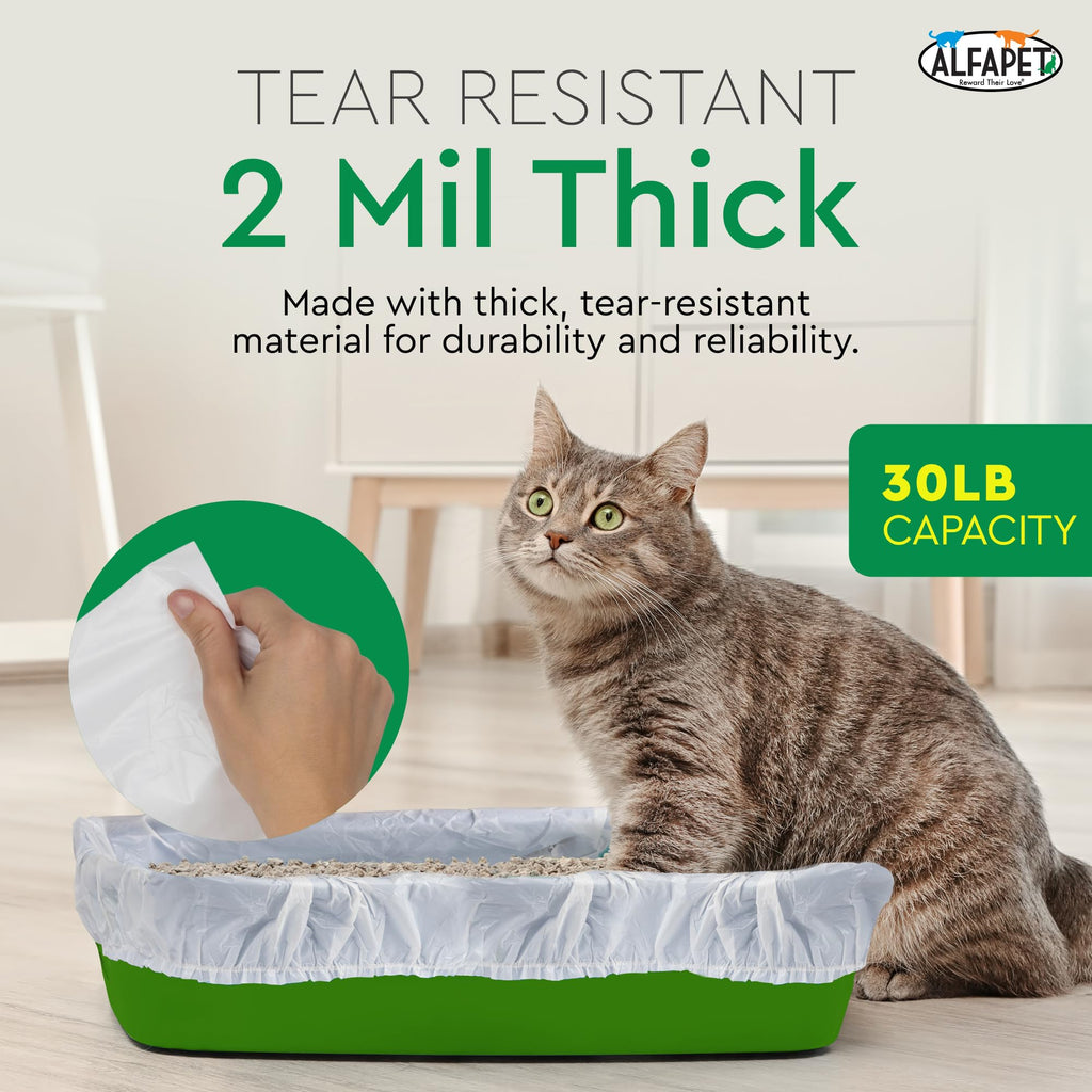 Heavy Duty 52 Pack Litter Box Liners F750