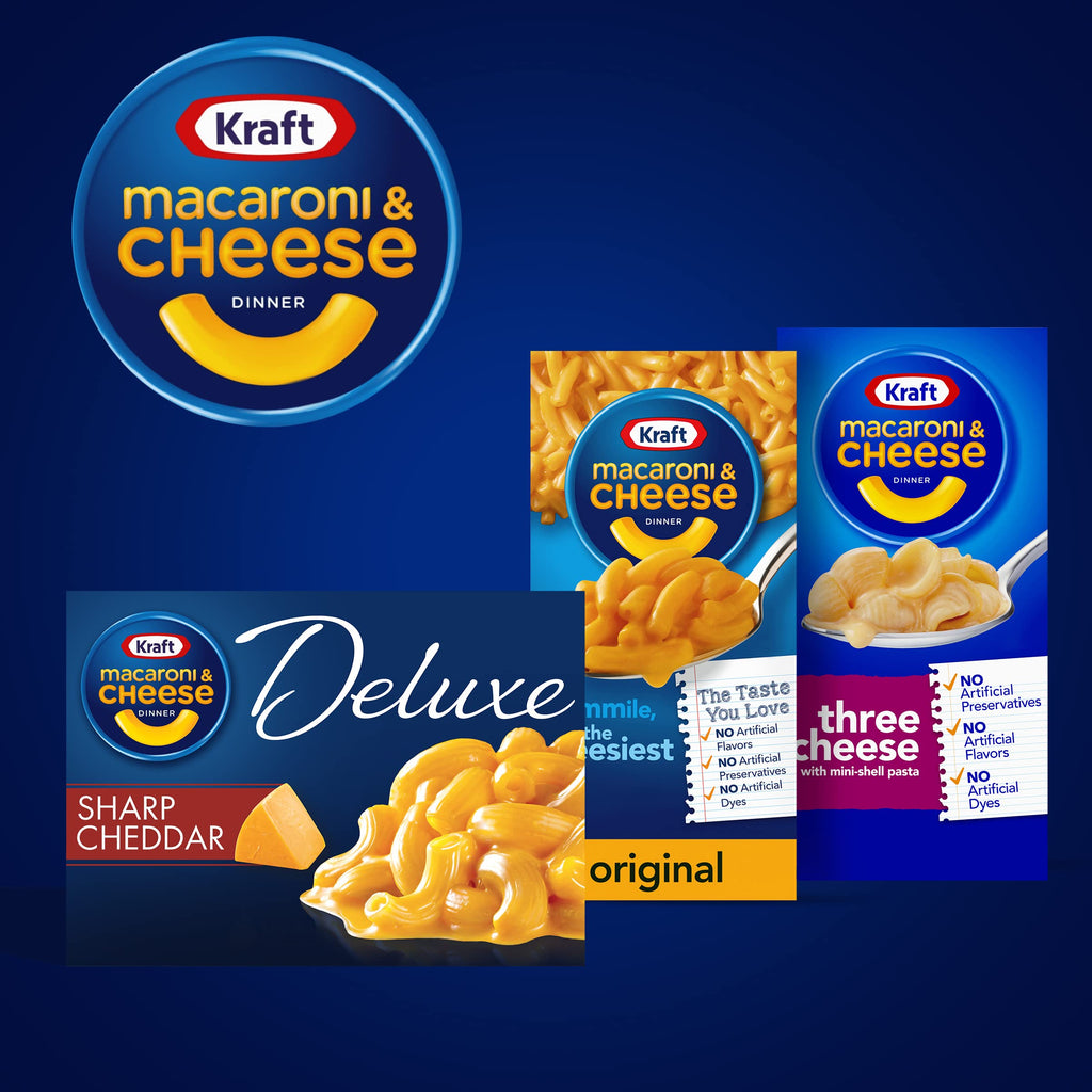 Macaroni & Cheese Sharp Cheddar 14-Ounce Boxes Pack of 12 Y8957