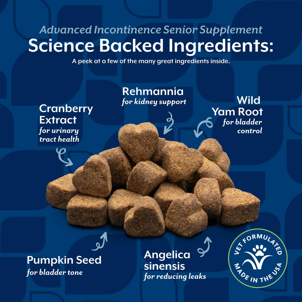 Senior Incontinence Dog Supplement 120 Ct O700674