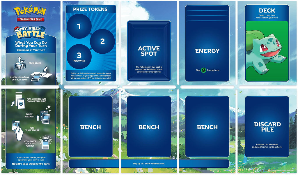 Pokémon TCG 2 Ready-to-Play mini Decks & Accessories C535