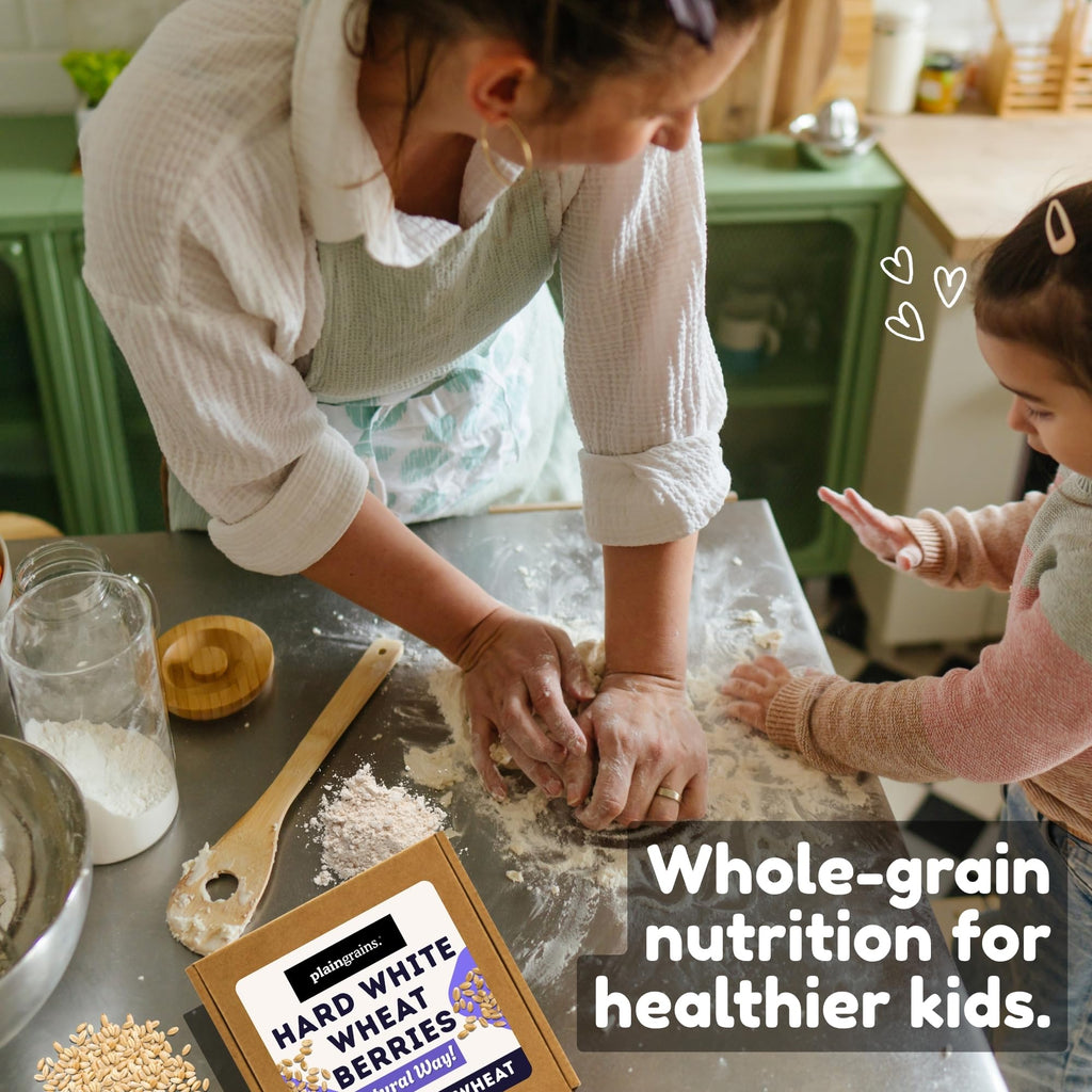 5.5 LB Dry Hard White Wheat Berries Whole Grain N6844