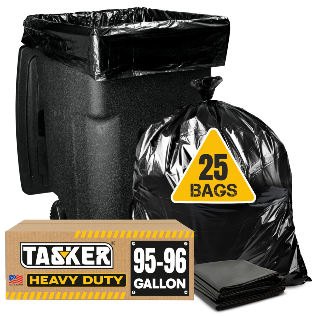 95 Gallon 2 Mil Heavy Duty Trash Bags 25 Count G46332