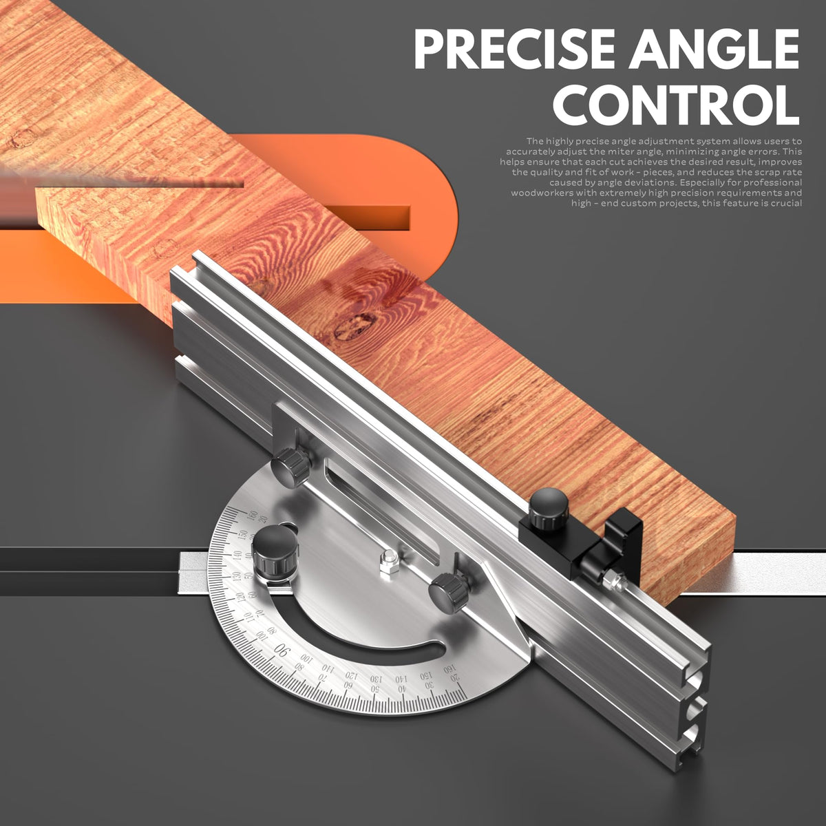 Miter Gauge for Table Saw with Miter Fence S907
