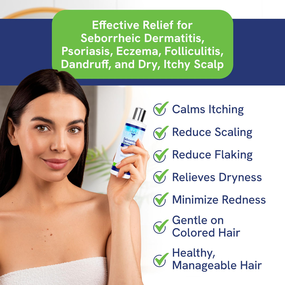 Sulfate Free Shampoo and Conditioner Set 8 oz I280