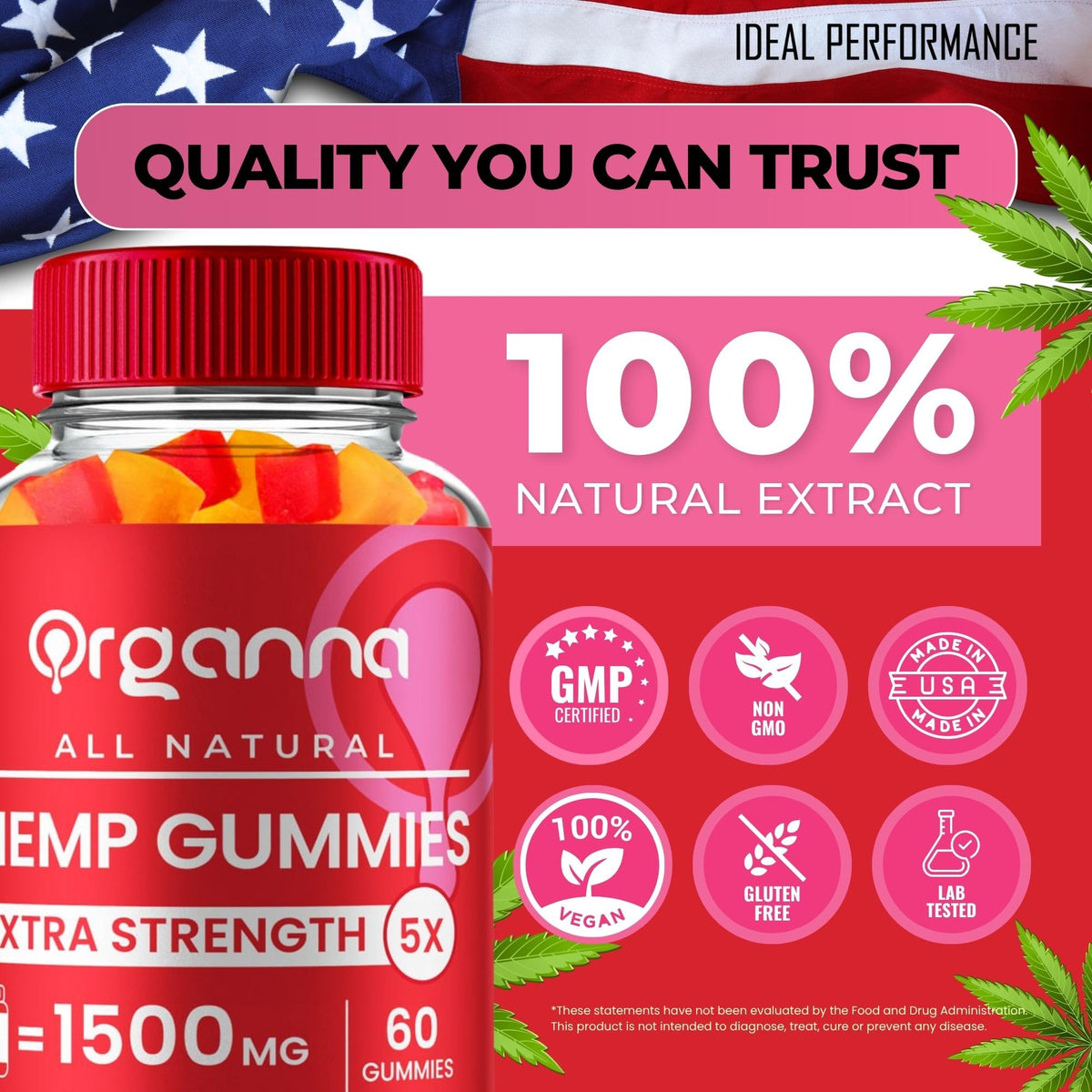 All Natural Full Spectrum Gummies 3 Pack G790437