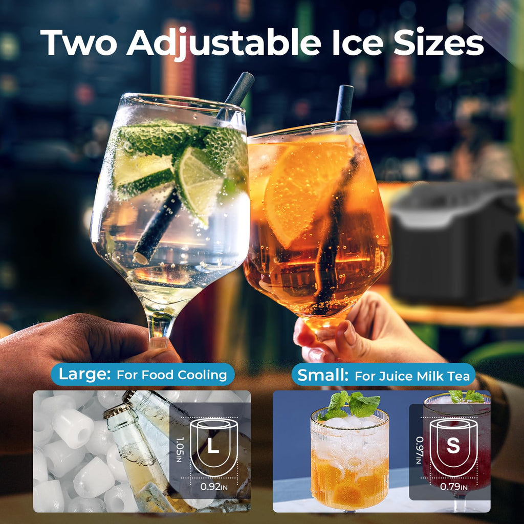 Countertop Ice Maker Machine 26Lbs/Day R55847