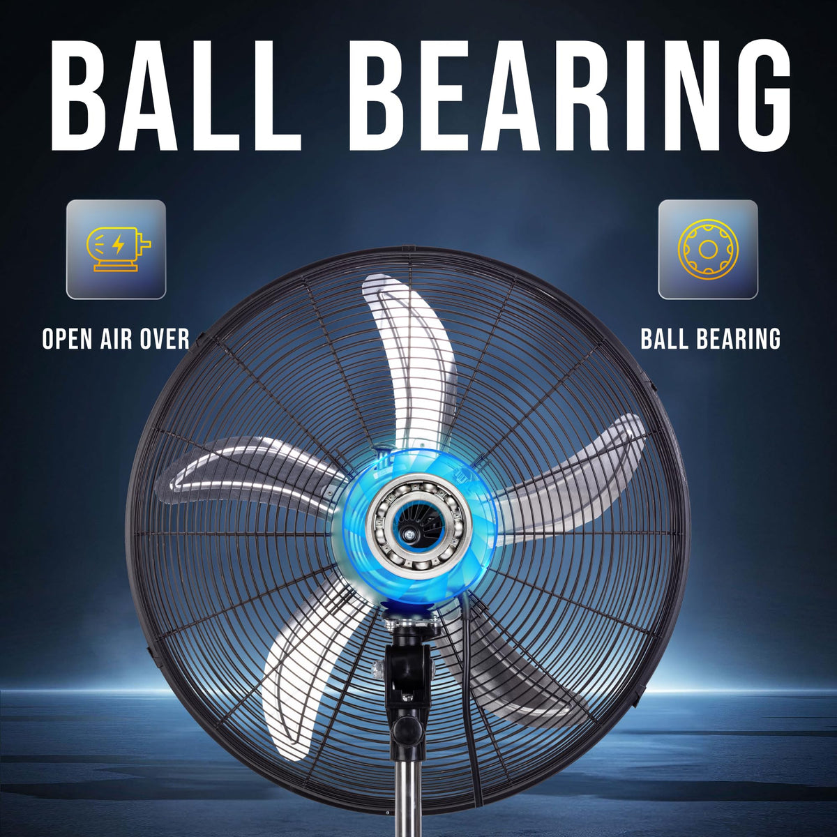 20” Oscillating Pedestal Fan, 3-Speed Z287045