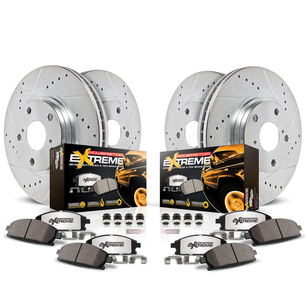 Brake Pad & Rotor Kit Front & Rear S9511