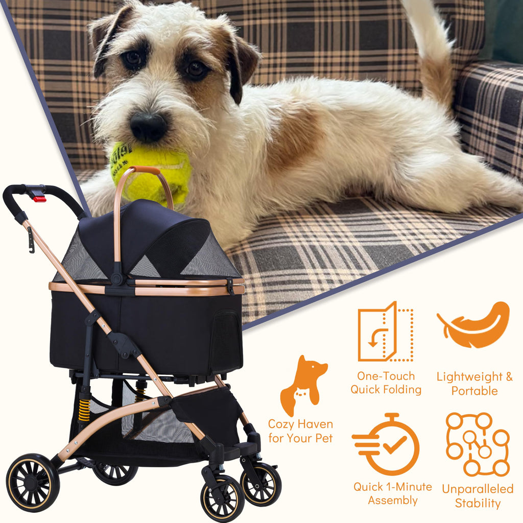 Pet Stroller for Small Dogs Cats K72481