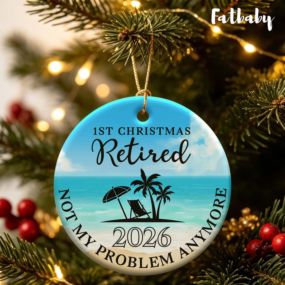 Retirement Ornament 2026 G43862