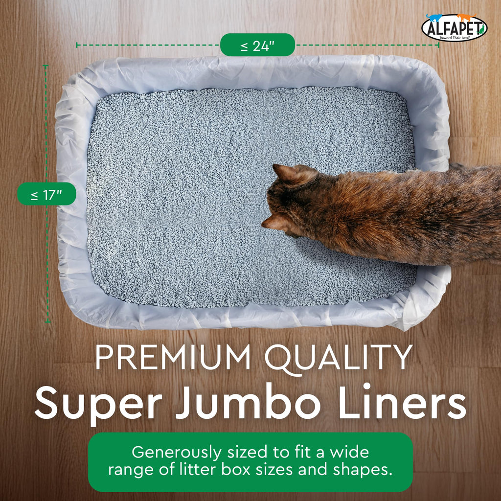 Heavy Duty 52 Pack Litter Box Liners F750
