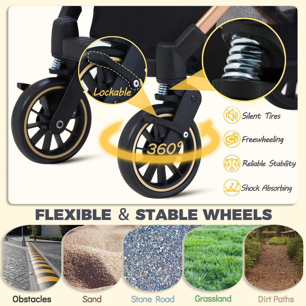 Pet Stroller for Small Dogs Cats K72481